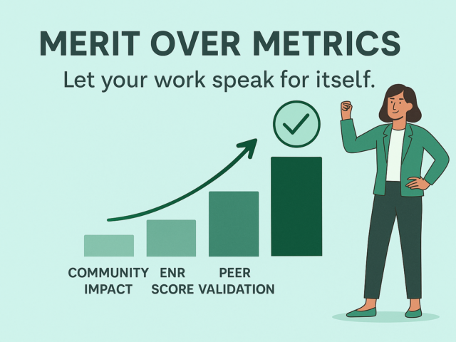 Merit Over Metrics: Building a Career You Don’t Have to Explain