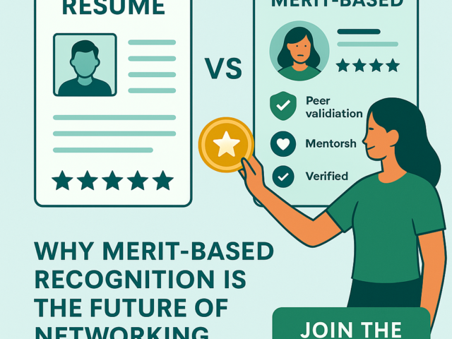 3 Reasons Merit-Based Recognition Is Replacing Résumé-Centric Networking