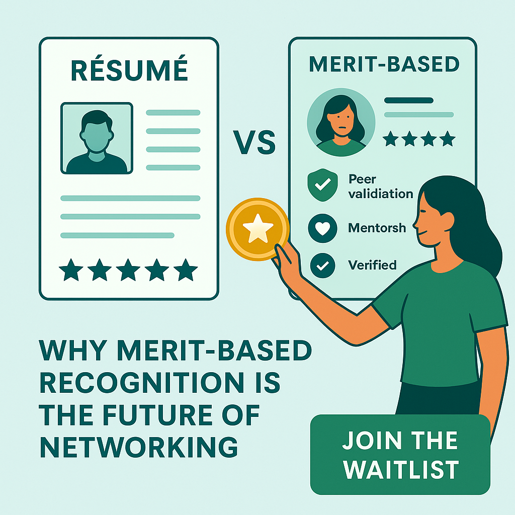 Résumés vs. Merit-Based Recognition – A Shift in Professional Validation